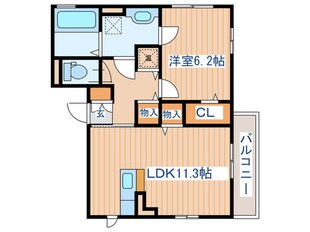 ベルティックの物件間取画像